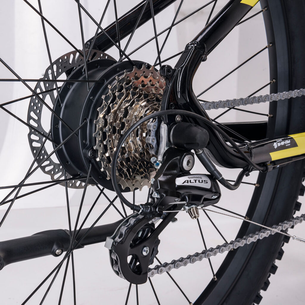 MS Energy m10 eBike Shimano 8-speed Transmission