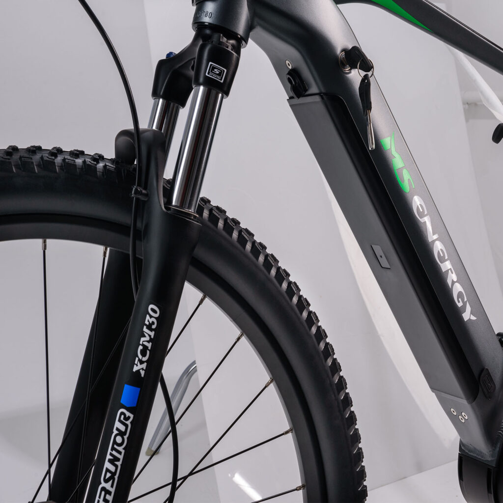 MS Energy m100 eBike Suntour XCM fork