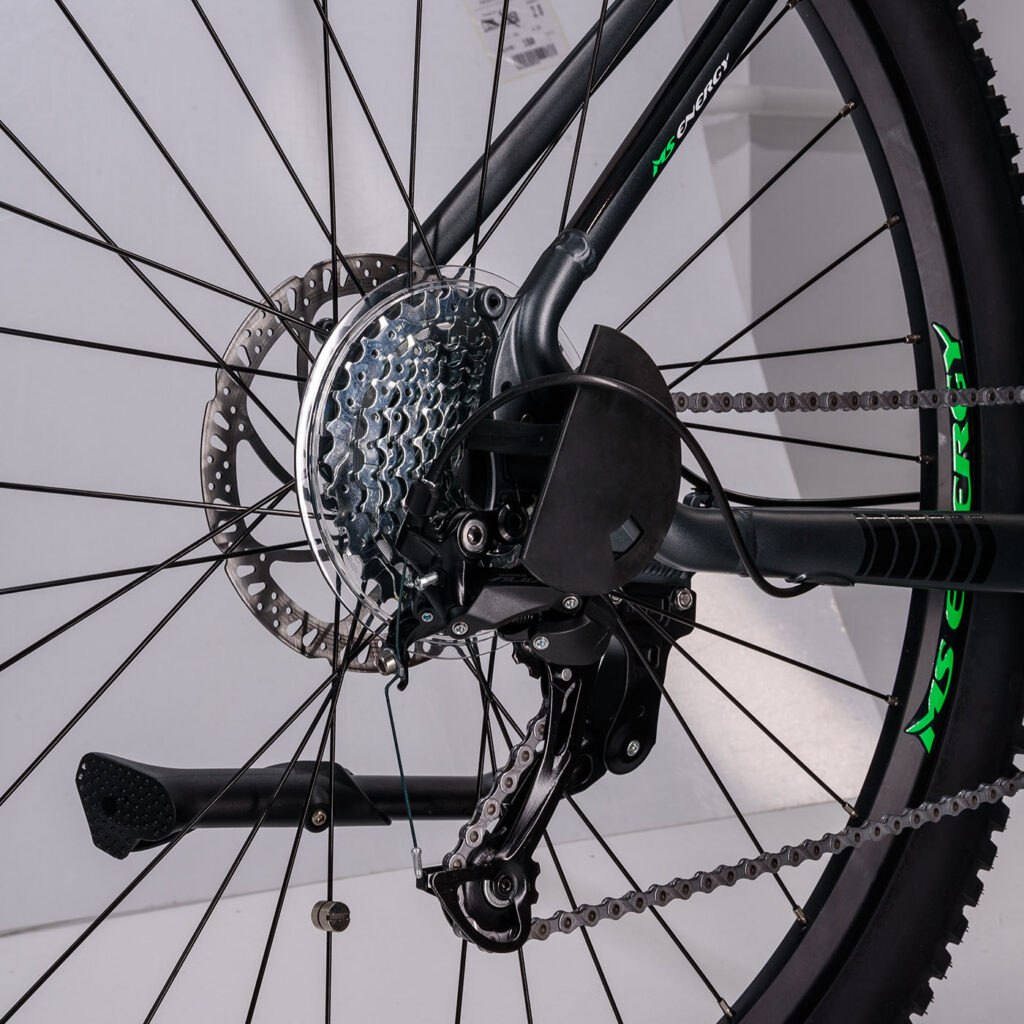 MS Energy m100 eBike Shimano 9-speed Transmission